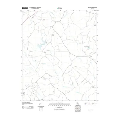 2011 Map of Gillsville, 2011 Print