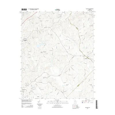 2014 Map of Gillsville, 2014 Print