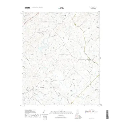 2020 Map of Gillsville, 2020 Print