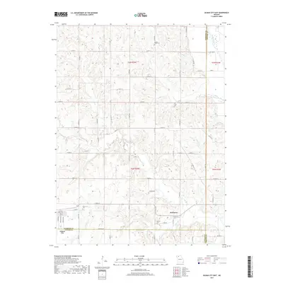 2017 Map of Gilman City East, 2017 Print