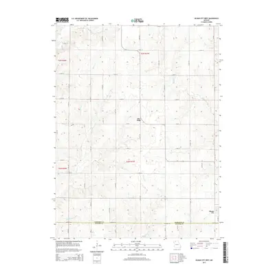 2014 Map of Gilman City West, 2014 Print
