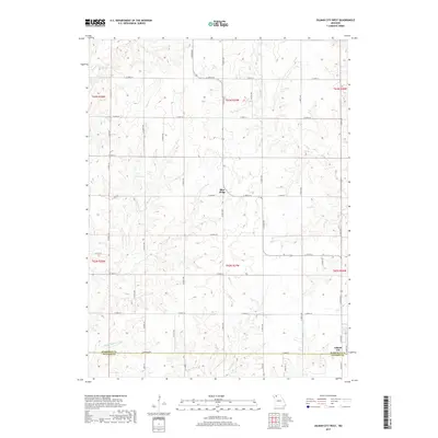 2017 Map of Gilman City West, 2017 Print