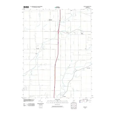 2010 Map of Gilman, 2010 Print
