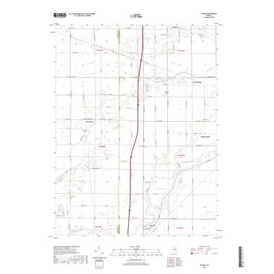 2019 Map of Gilman, 2019 Print