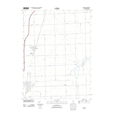 2012 Map of Gilman, 2012 Print
