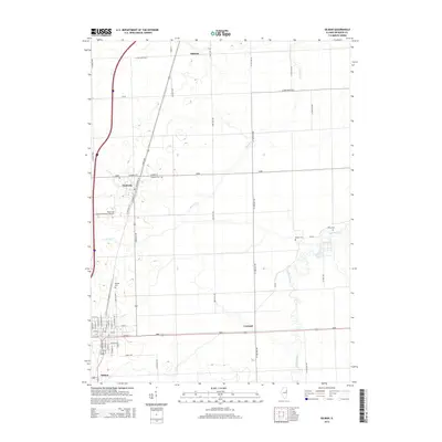 2015 Map of Gilman, 2015 Print