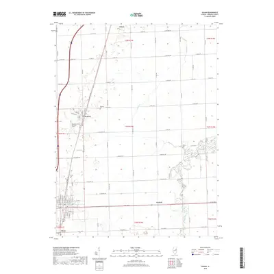2018 Map of Gilman, 2018 Print