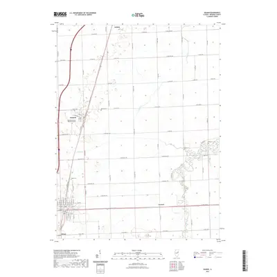 2021 Map of Gilman, 2021 Print