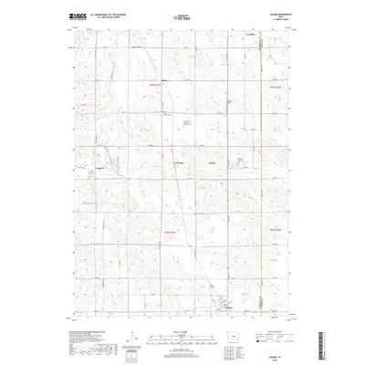 2018 Map of Gilman, 2018 Print