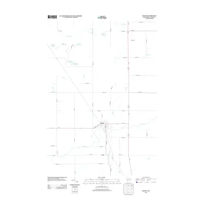 2013 Map of Gilman, 2013 Print