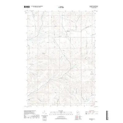 2018 Map of Gilmanton, 2018 Print