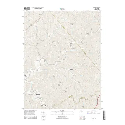 2014 Map of Gilmer, 2014 Print