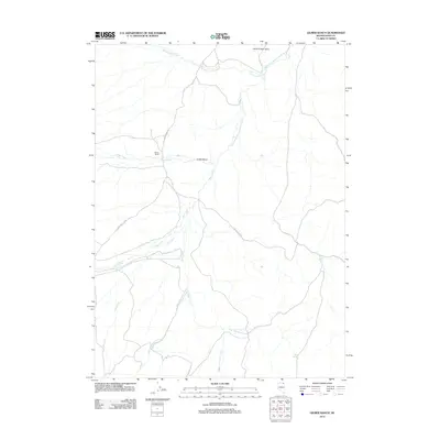 2012 Map of Gilmer Ranch, 2012 Print