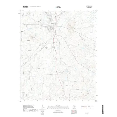 2019 Map of Gilmer, 2019 Print