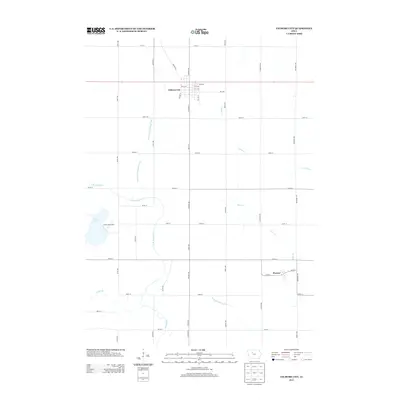 2013 Map of Gilmore City, 2013 Print