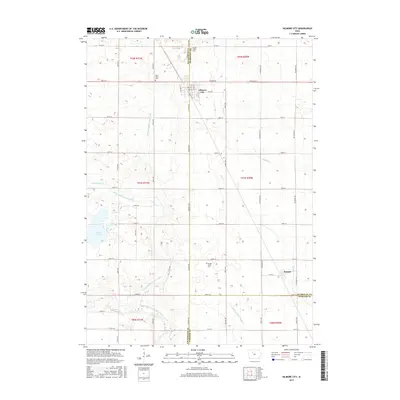 2015 Map of Gilmore City, 2015 Print