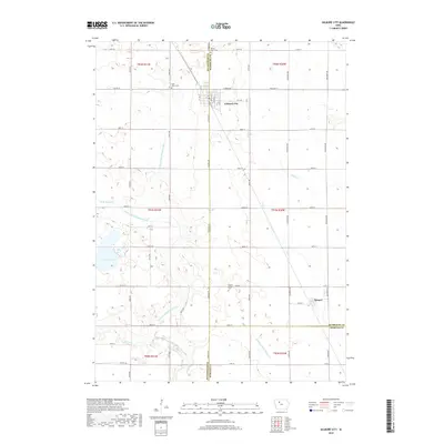 2018 Map of Gilmore City, 2018 Print
