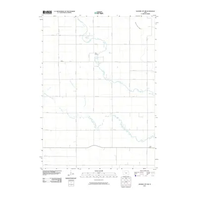 2010 Map of Gilmore City SW, 2010 Print