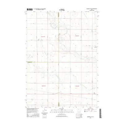 2015 Map of Gilmore City SW, 2015 Print