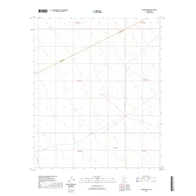 2020 Map of Gilmore Draw, 2020 Print