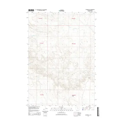 2015 Map of Gilmore Hill, 2015 Print