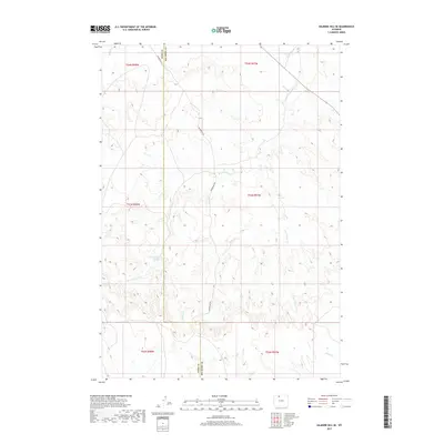 2017 Map of Gilmore Hill SE, 2017 Print