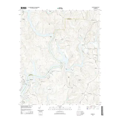 2014 Map of Gilmore, 2014 Print