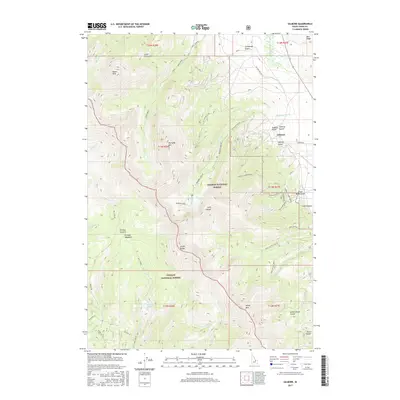2017 Map of Gilmore, 2017 Print