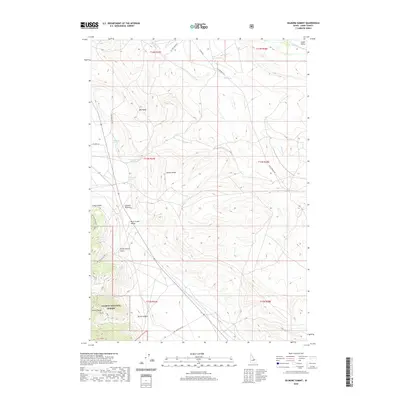 2020 Map of Gilmore Summit, 2020 Print