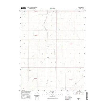 2016 Map of Gilpin, 2016 Print
