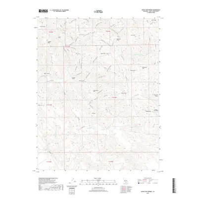 2018 Map of Gilroy Hot Springs, 2018 Print