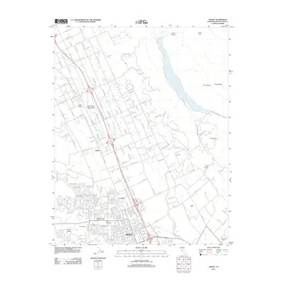 2012 Map of Gilroy, 2012 Print