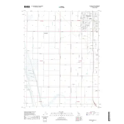 2018 Map of Gilsizer Slough, 2018 Print