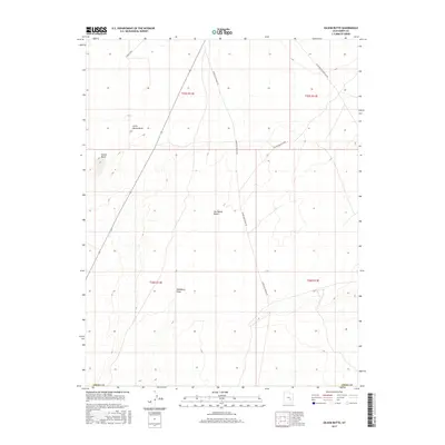 2017 Map of Gilson Butte, 2017 Print