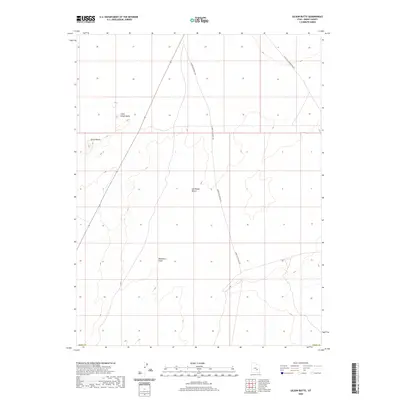 2020 Map of Gilson Butte, 2020 Print