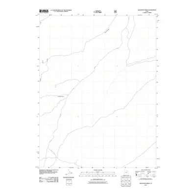 2011 Map of Gilsonite Draw, 2011 Print