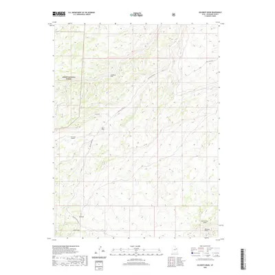 2020 Map of Gilsonite Draw, 2020 Print
