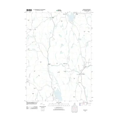2012 Map of Gilsum, 2012 Print