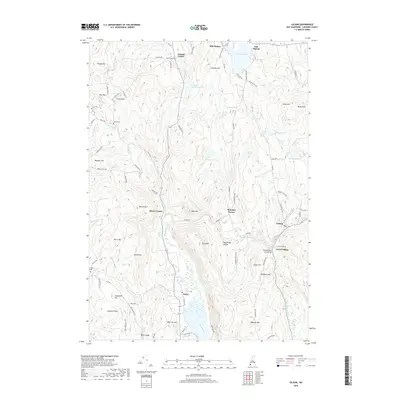 2018 Map of Gilsum, 2018 Print