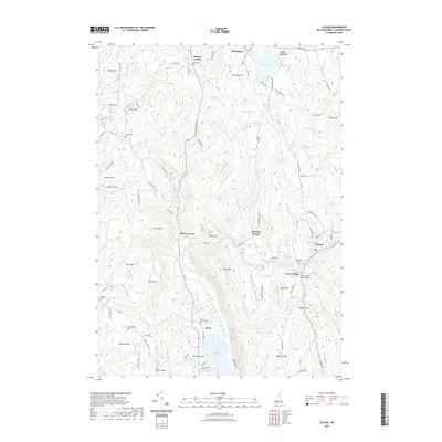 2021 Map of Gilsum, 2021 Print