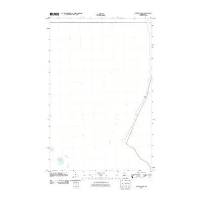 2010 Map of Gimiwan Lake, 2010 Print