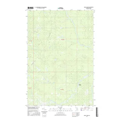 2017 Map of Gimlet Creek, 2017 Print