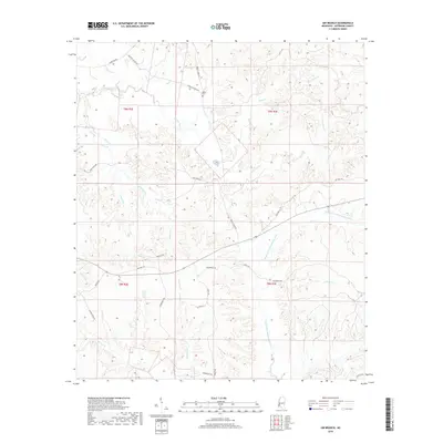 2018 Map of Gin Branch, 2018 Print