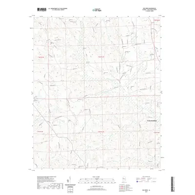 2020 Map of Gin Creek, 2020 Print