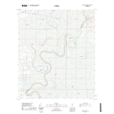 2020 Map of Ginhouse Island, 2020 Print