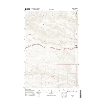 2014 Map of Ginkgo, 2014 Print