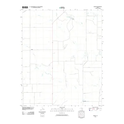 2010 Map of Ginsite, 2010 Print