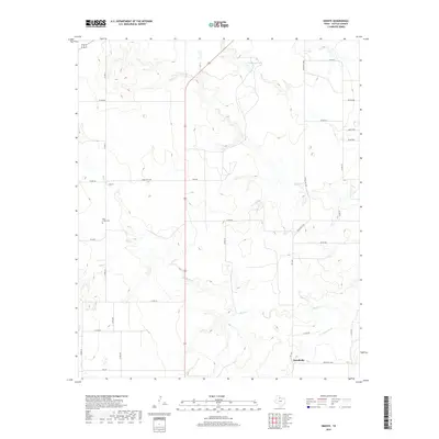 2019 Map of Ginsite, 2019 Print