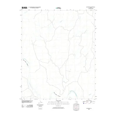 2010 Map of Gip Creek, 2010 Print
