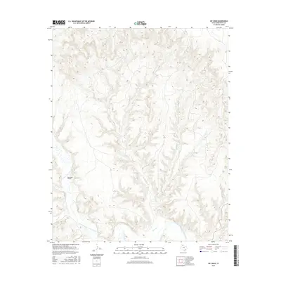2016 Map of Gip Creek, 2016 Print